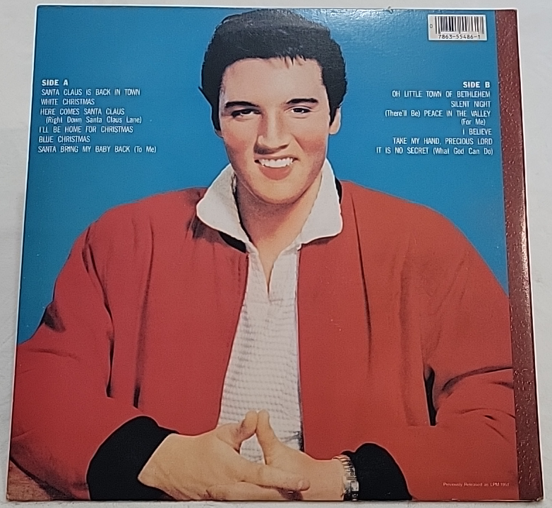 ELVIS PRESLEY CHRISTMAS ALBUM