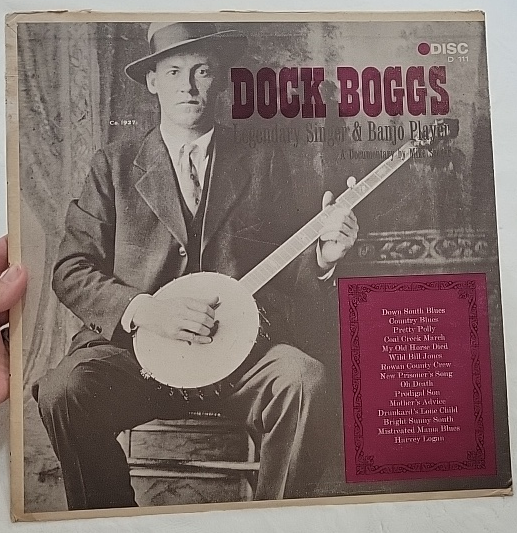Rare Dock Boggs - Legendary Singer & Banjo Player