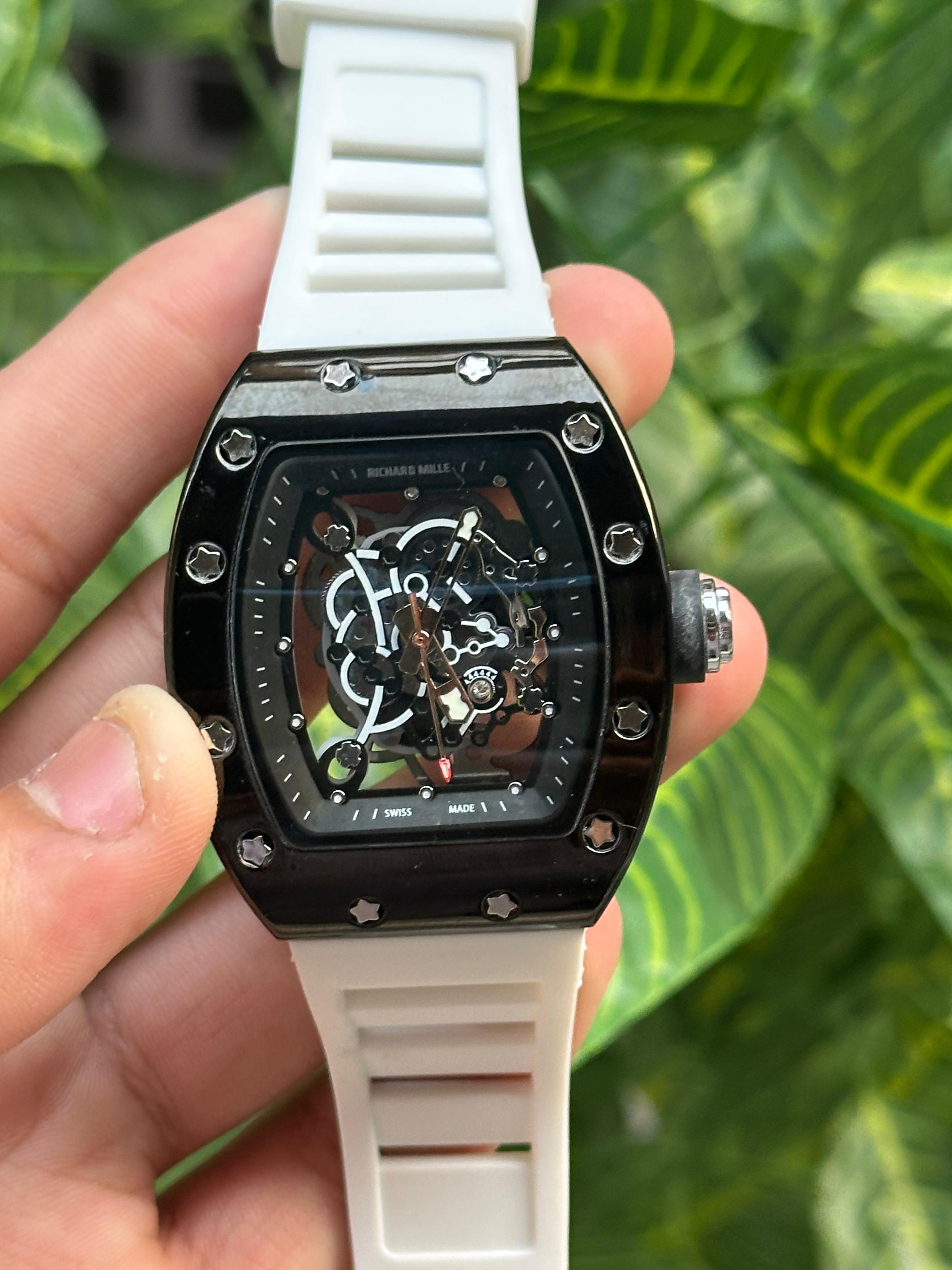 Richard Mille Style Skeleton Watch