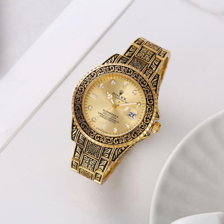 Luxury Rolex Gold Watch Vintage