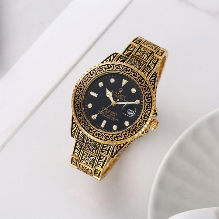 Luxury Gold-Plated Wrist Watch