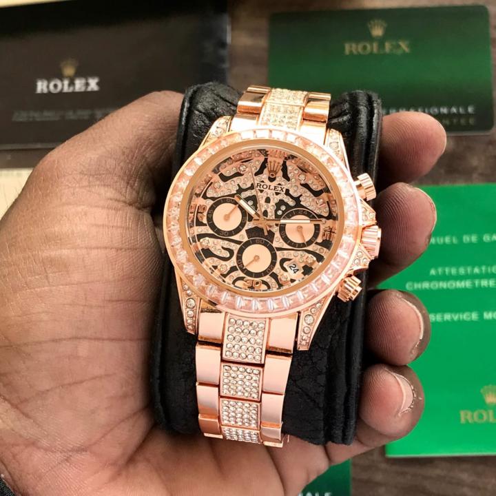 Rolex Tiger Chain Rose Gold