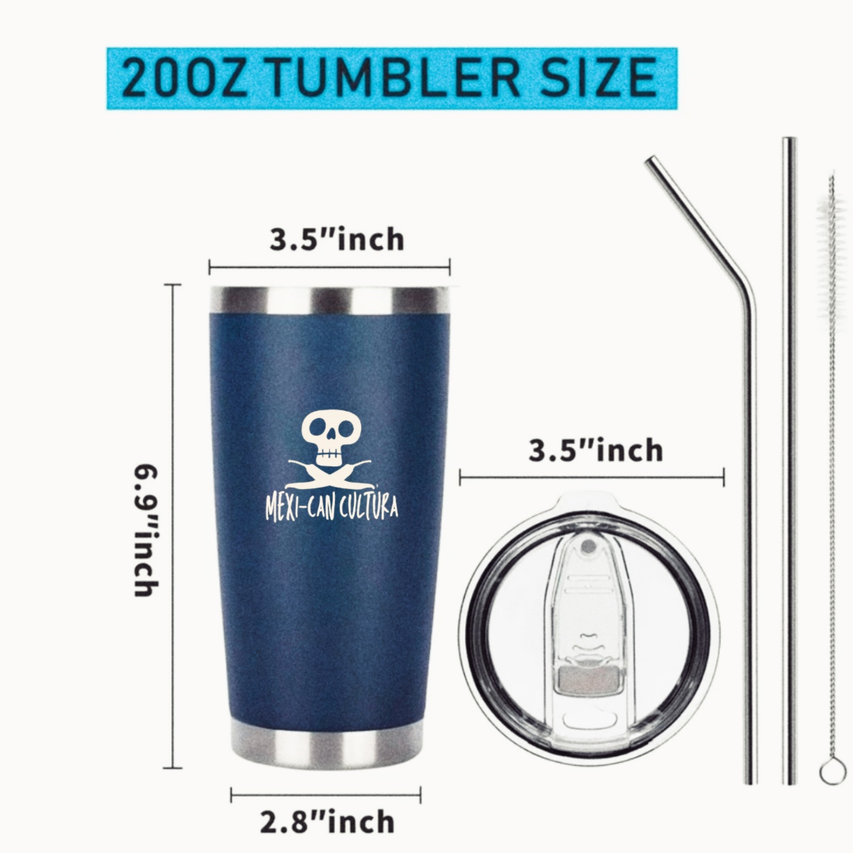 Mexi-Can Cultura 20oz Tumbler