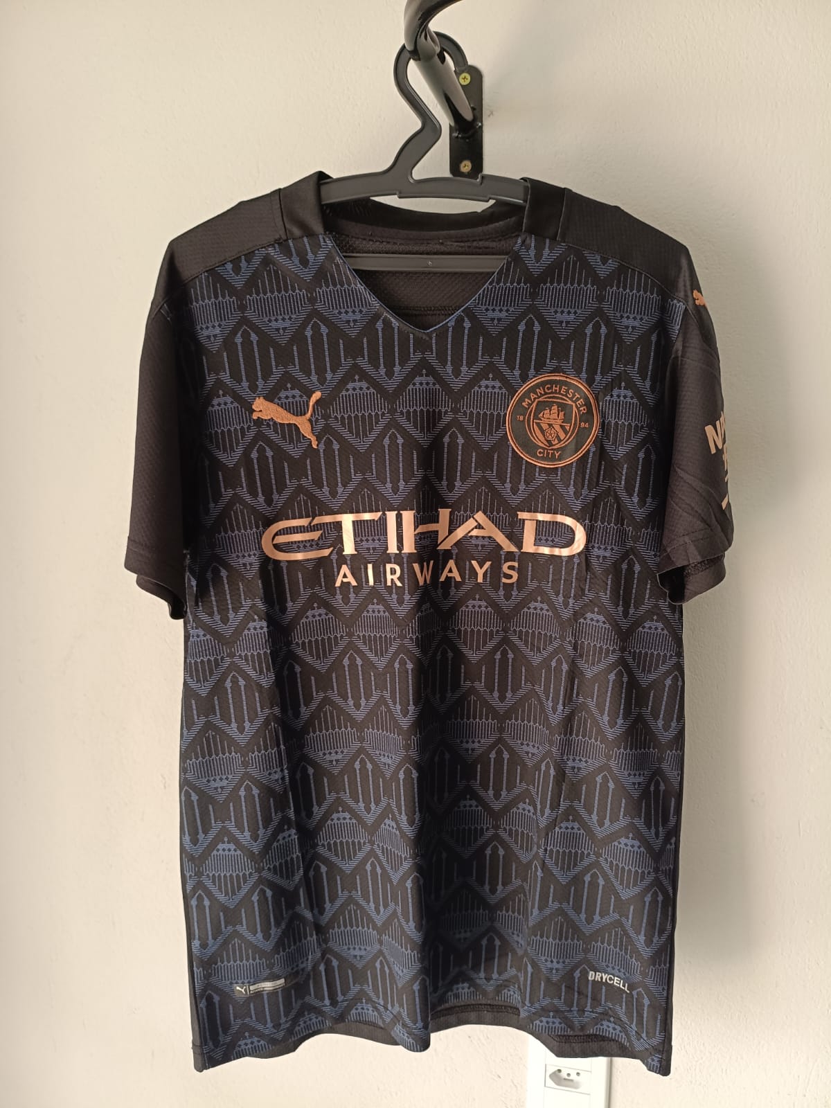 Camisa Manchester City 20/21 - Tamanho M - USADA