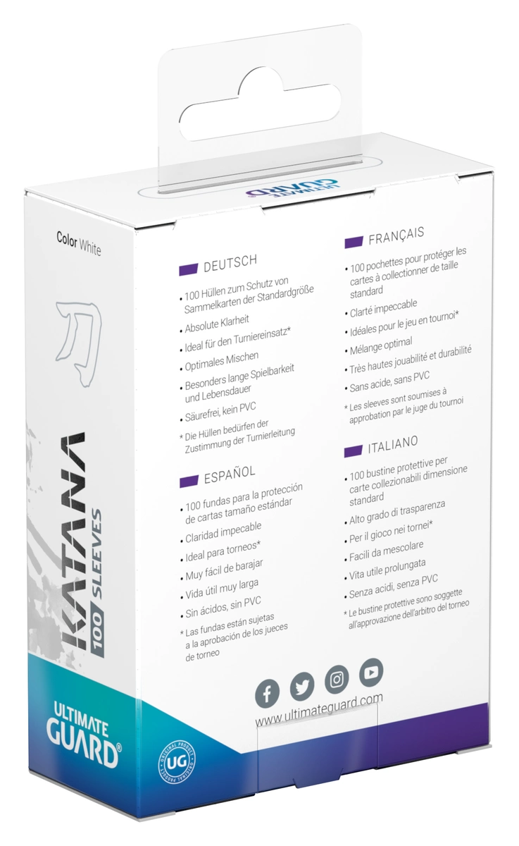 Katana Sleeves Standard Size