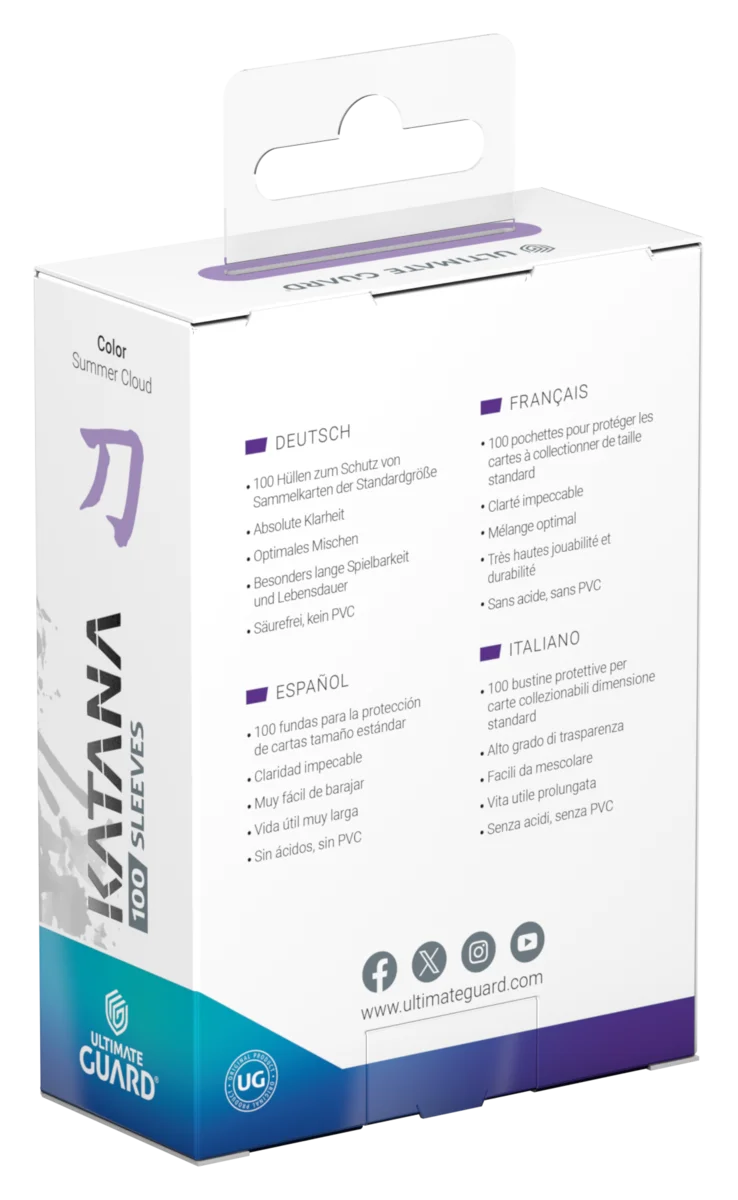 Katana Sleeves Standard Size