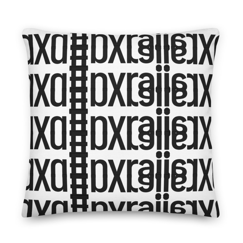 Coussin design graphique Envrai.