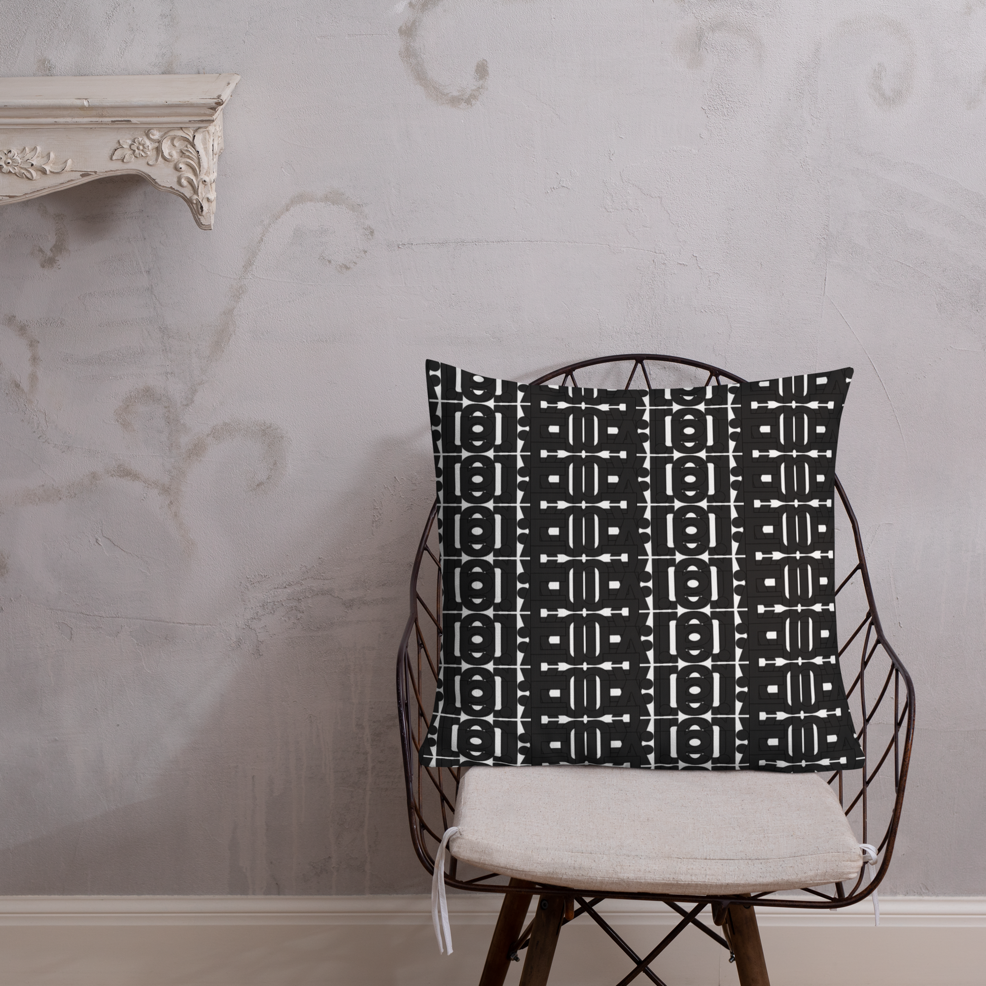 Coussin design graphique Envrai.