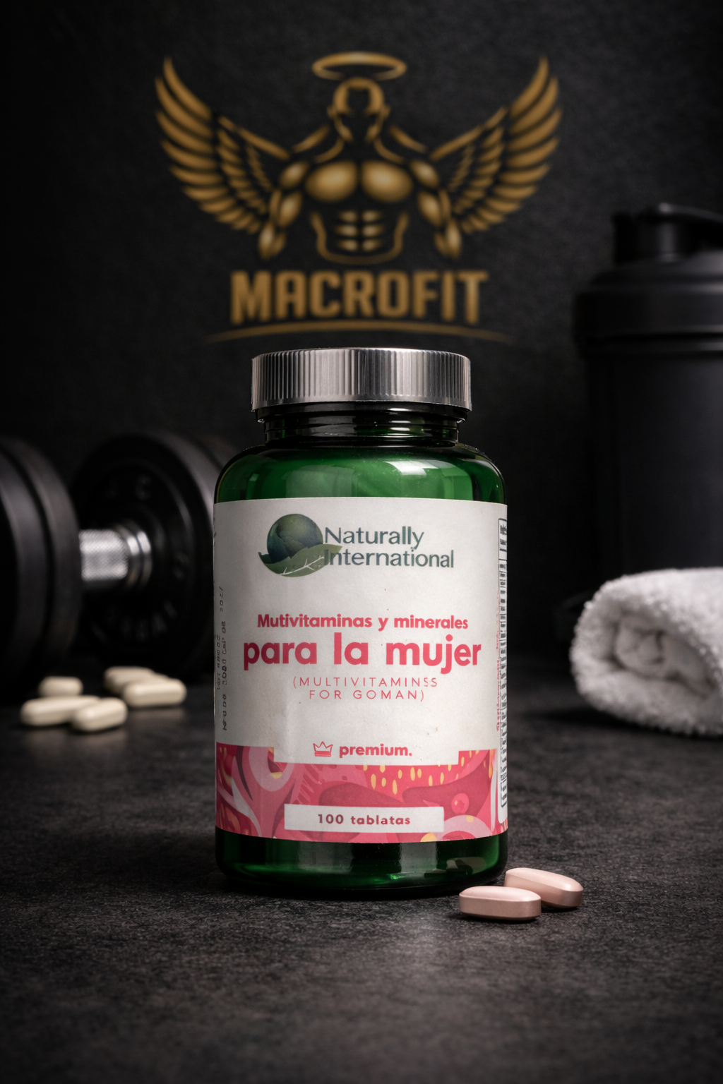 Multivitaminas y minerales para la mujer