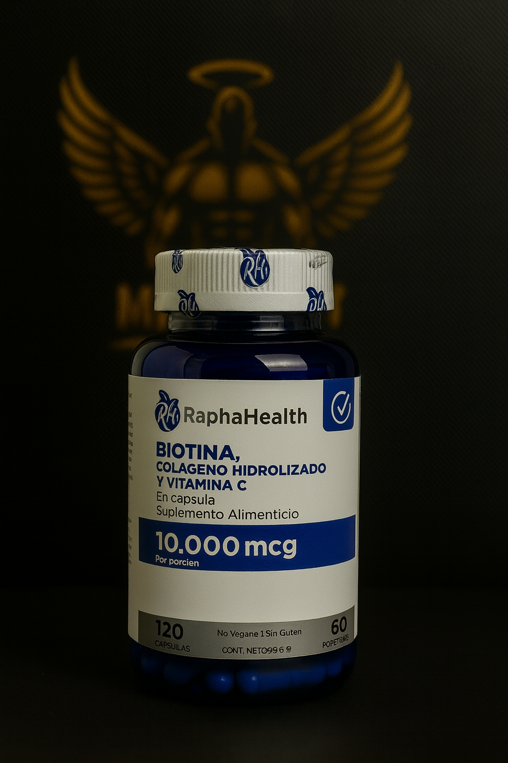 Biotina, colágeno hidrolizado y vitamina C