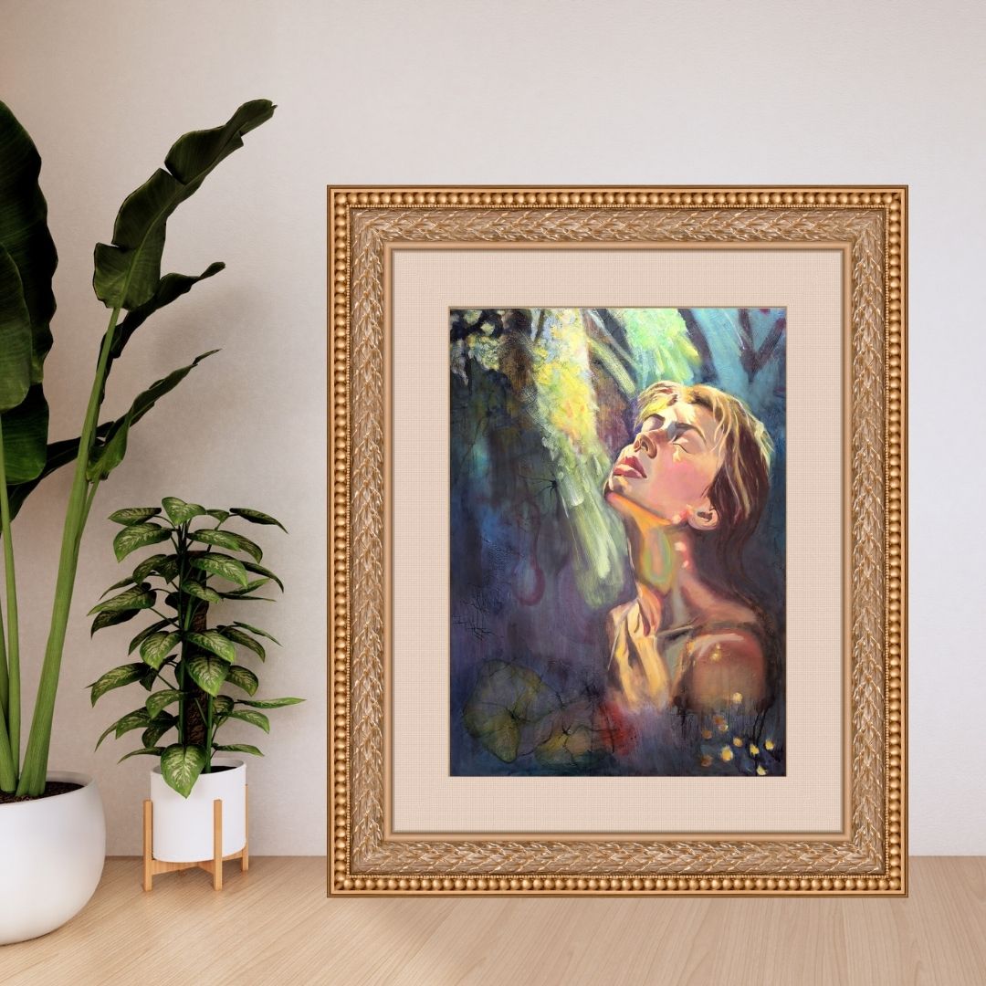 Bathed In Light- Print