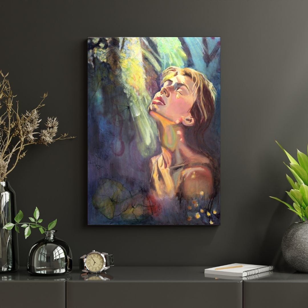 Bathed In Light- Print