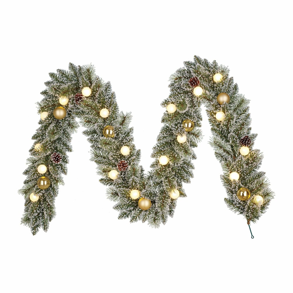 Black box trees - artificial LED Christmas garland l270