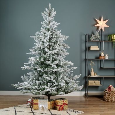 Grandis Fir 7ft Snowy Artificial Tree