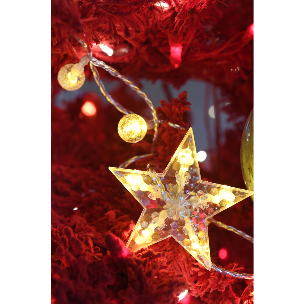 49 LED warm white Christmas tree lights - 4.5m