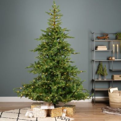 Pre-Lit Grandis Fir 6ft Feel Real Artificial Tree