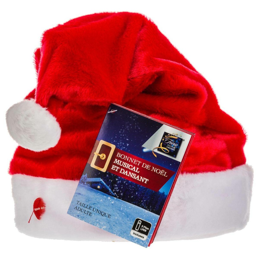Fun movement adult Santa hat