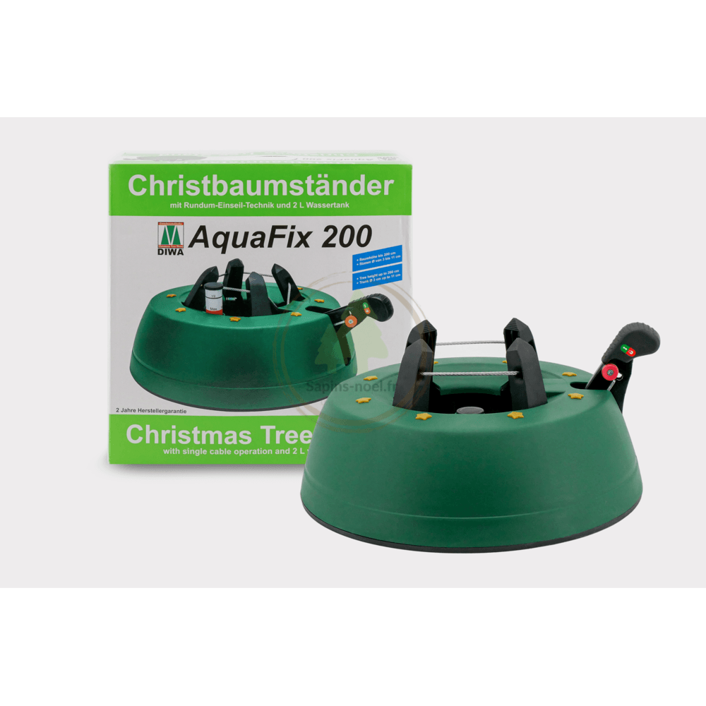 Christmas tree stand with water reservoir