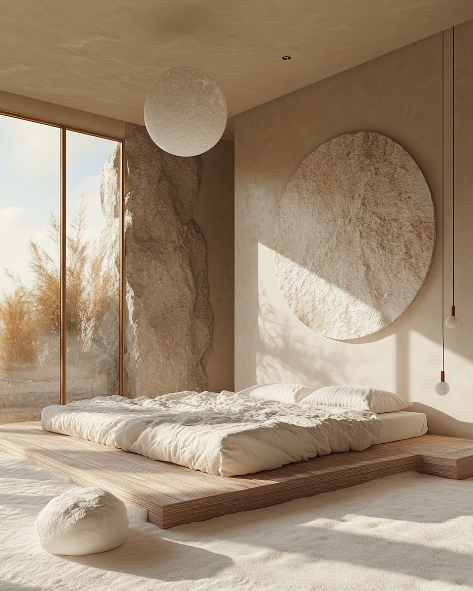 سرير أرضي فاخر