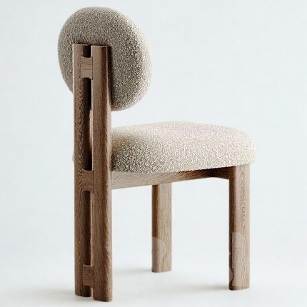 كرسي خشبي عصري