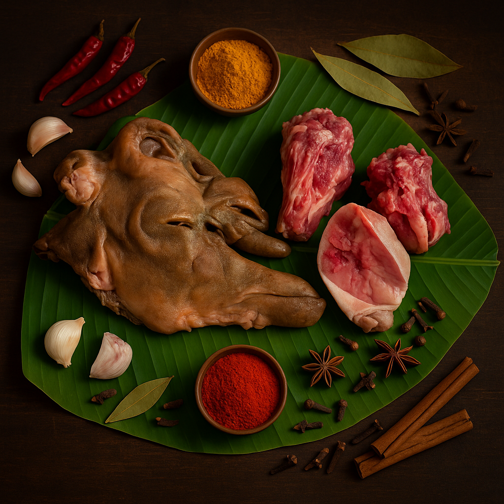 Fresh Lamb Head Meat