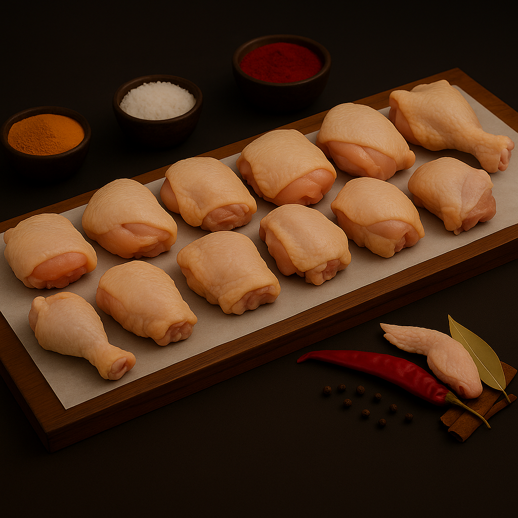 Fresh Chicken Withskin Curry Cut (Bone-In)