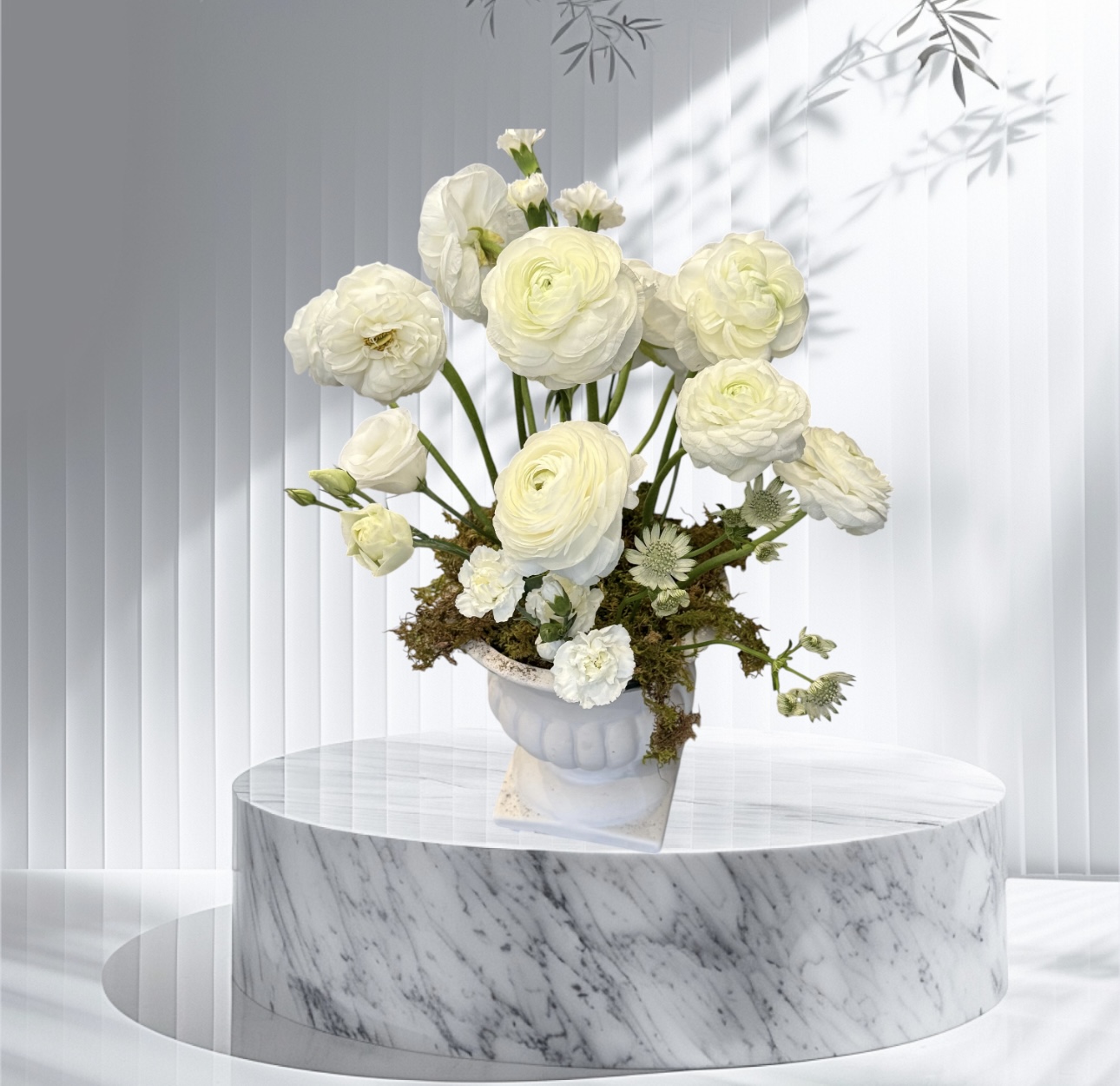 Elegant White Flower Arrangement