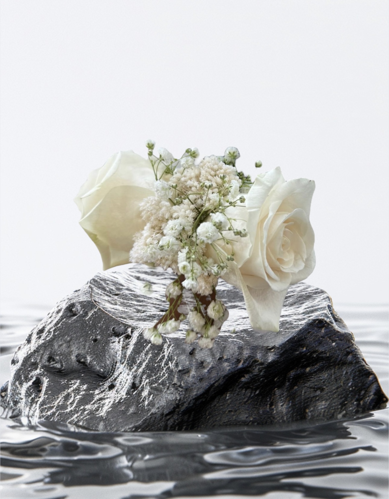 Elegant White Rose bracelets