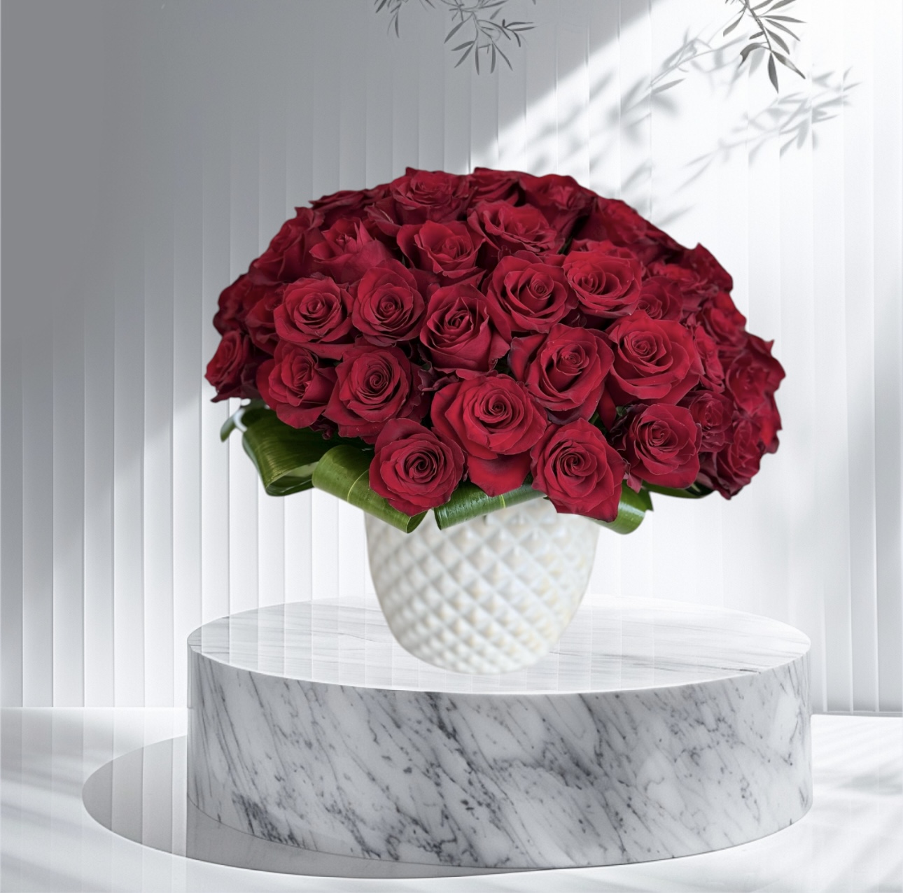 Luxury Red Rose Arrangement