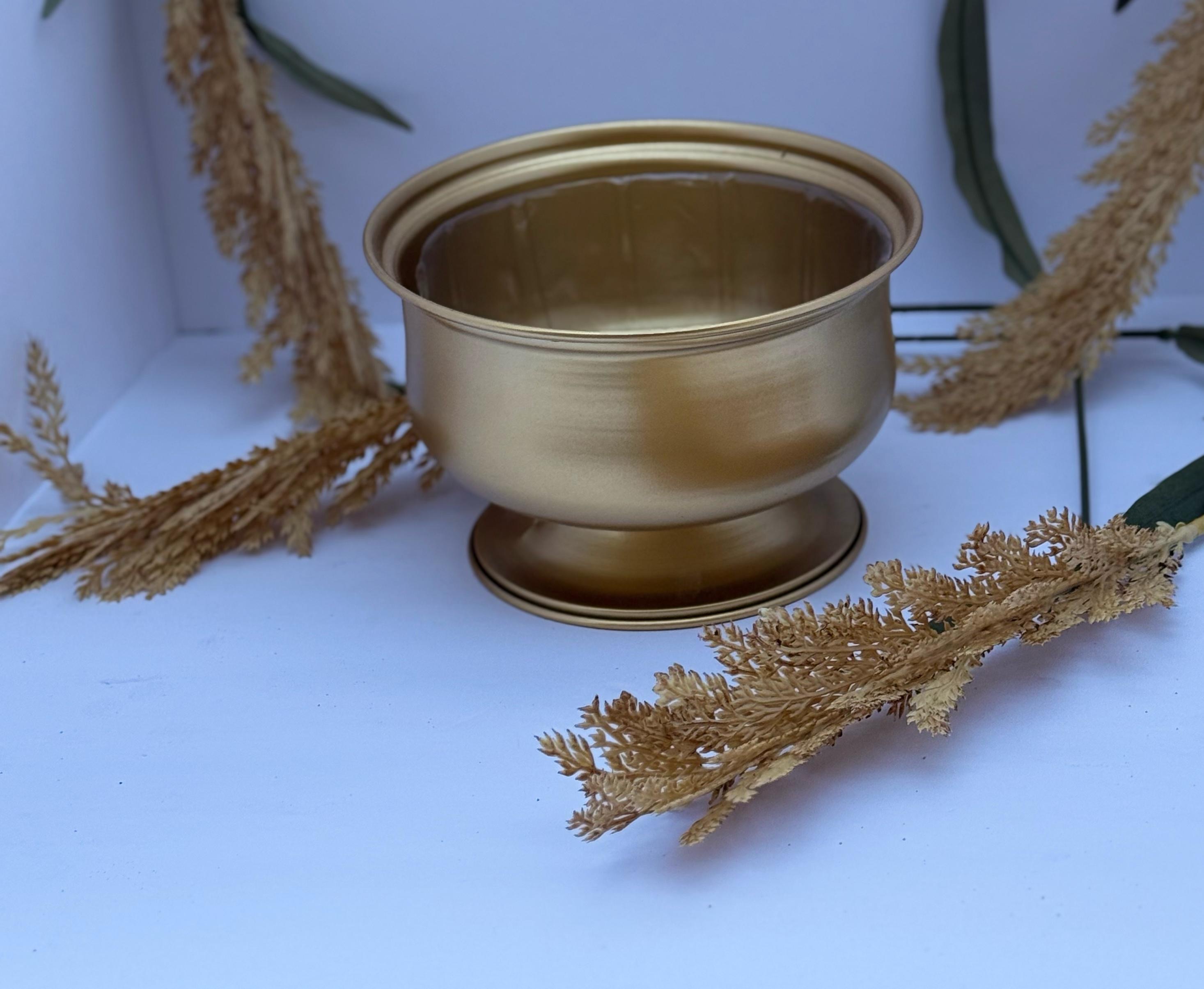 Golden Decorative Bowl
