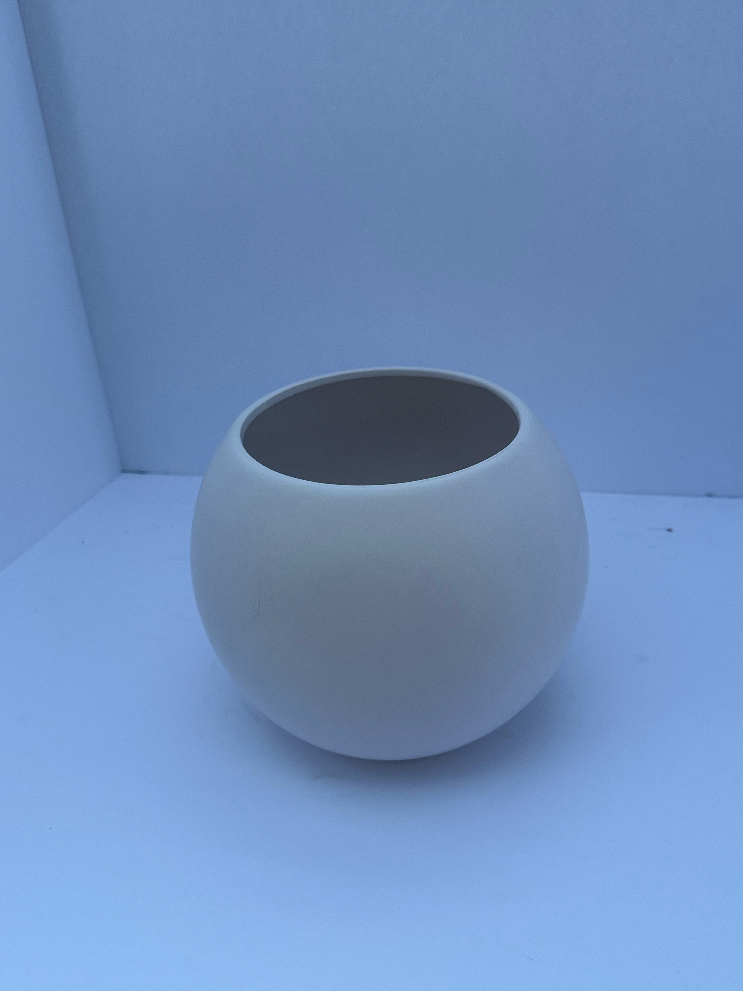 Round Ceramic Planter