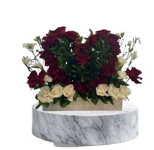 Elegant Mixed Rose Arrangement