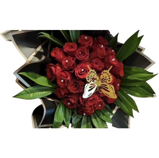 Luxury Red 24 Rose Bouquet