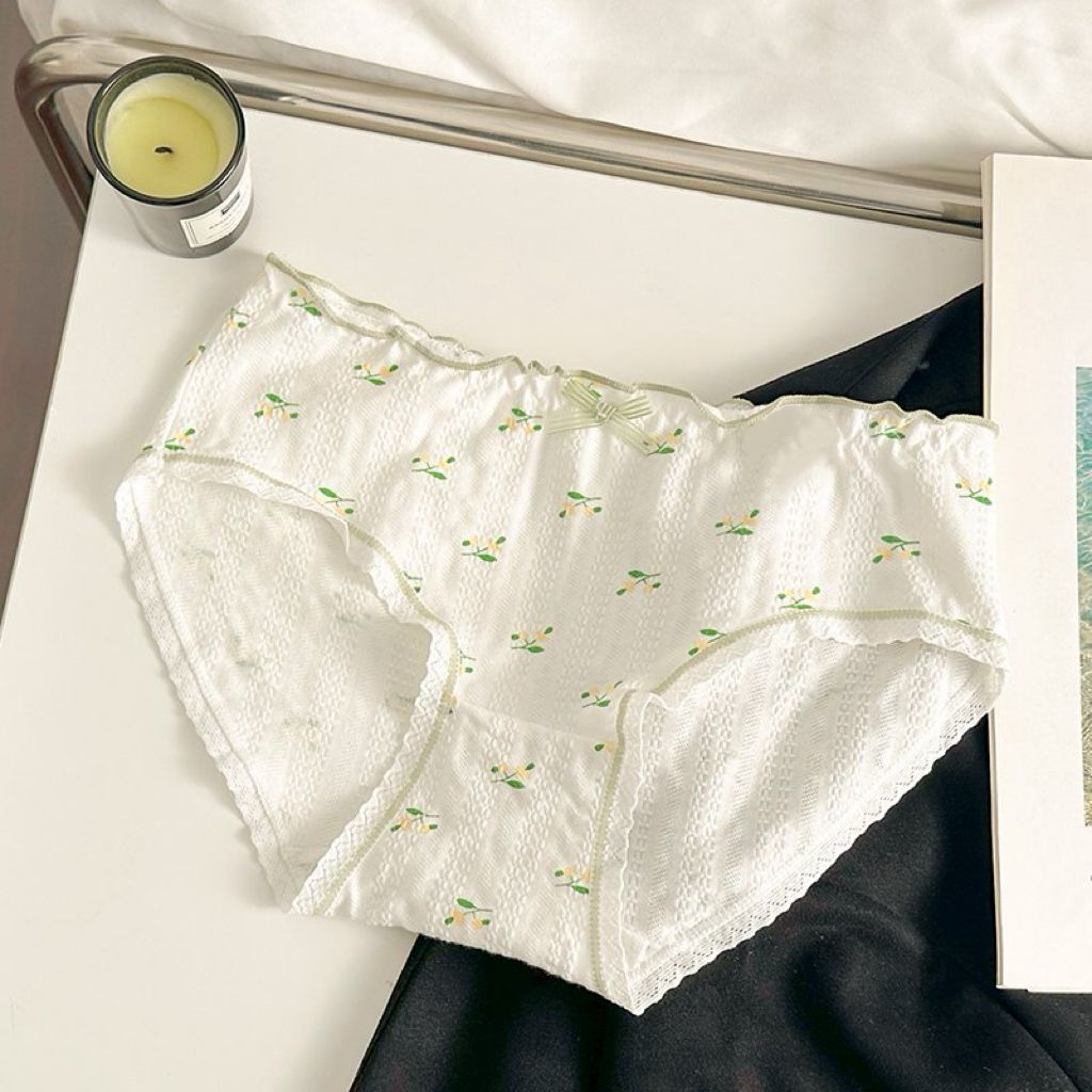 U14 甜美纯棉印花内裤
