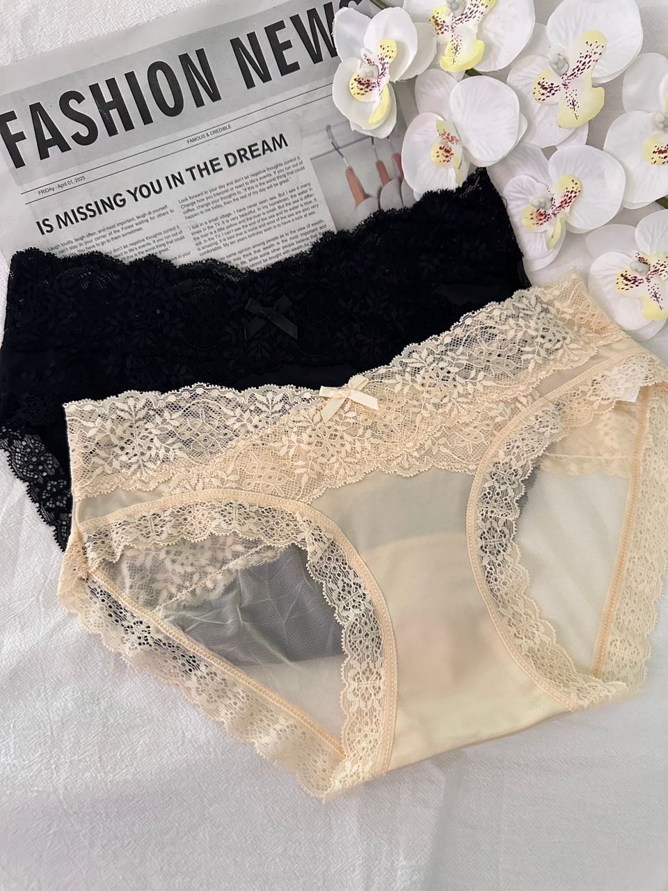 U15 柔雾蕾丝内裤