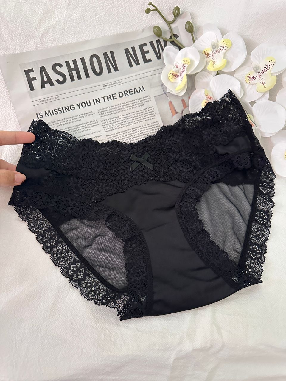 U15 柔雾蕾丝内裤