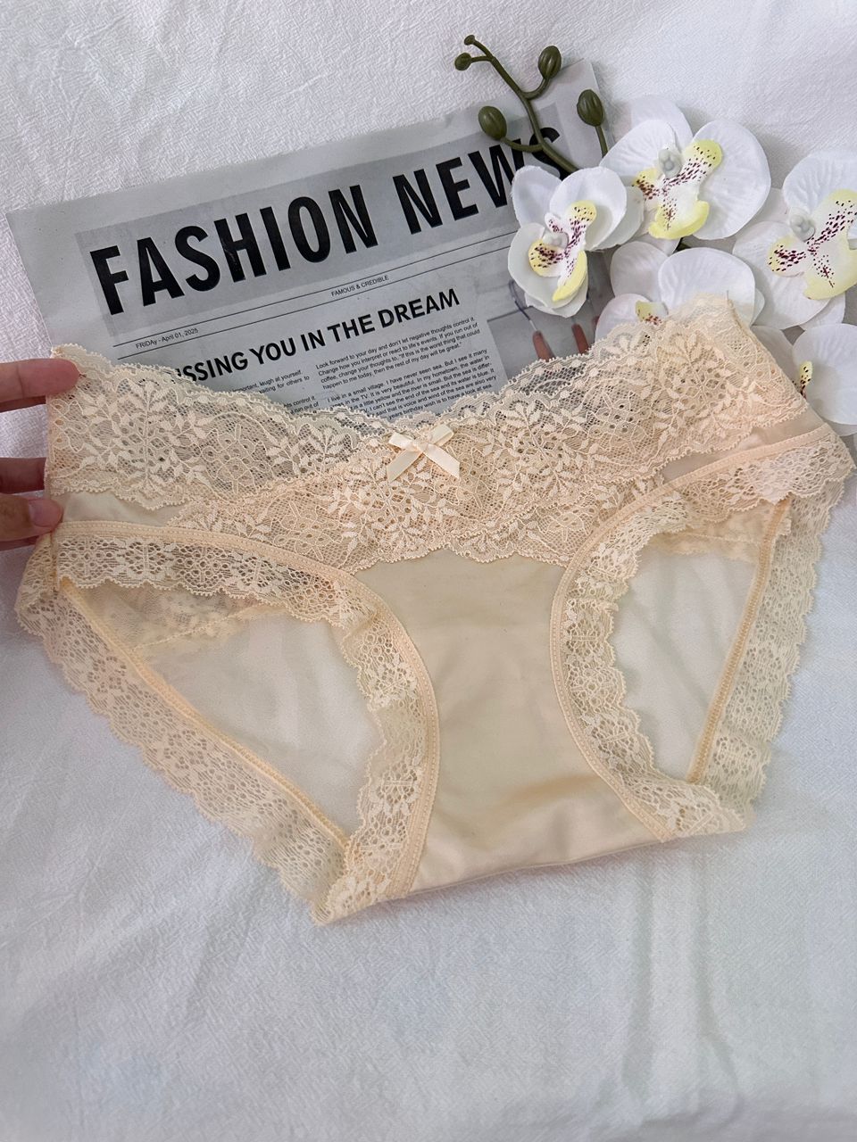 U15 柔雾蕾丝内裤
