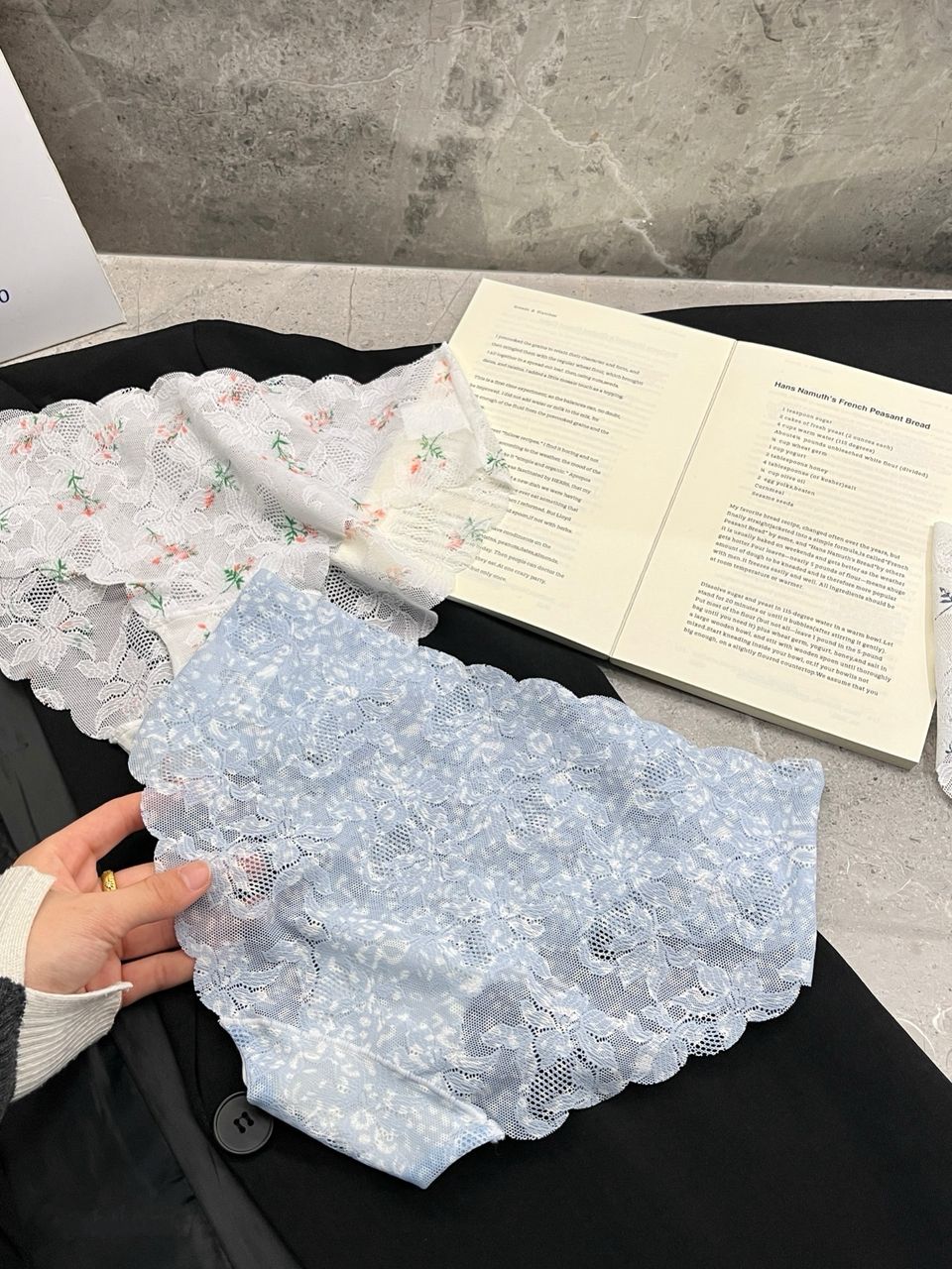 U09 碎花蕾丝内裤