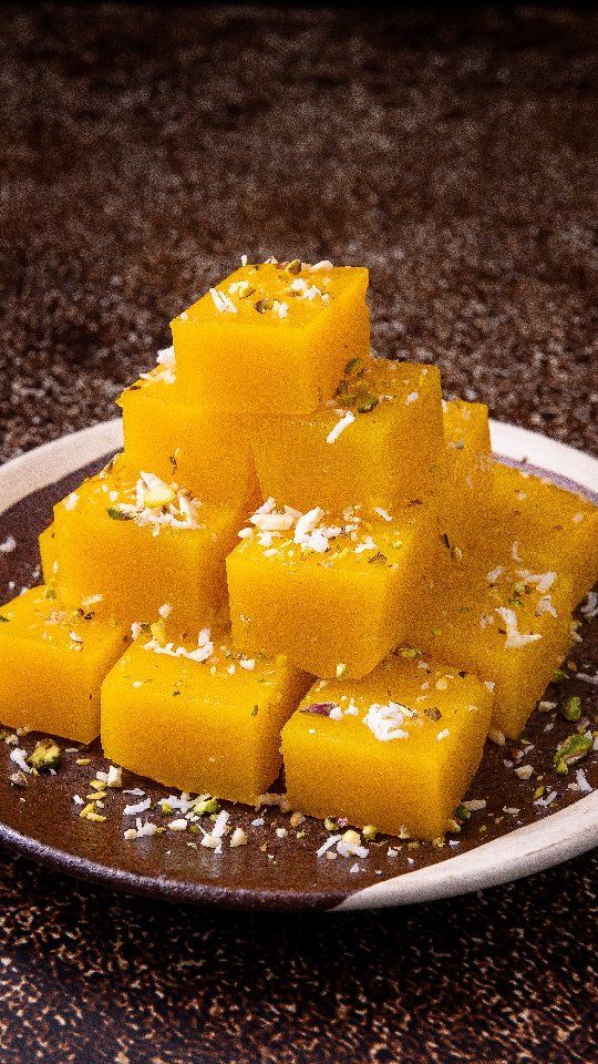 Coco Nut Burfi Cubes