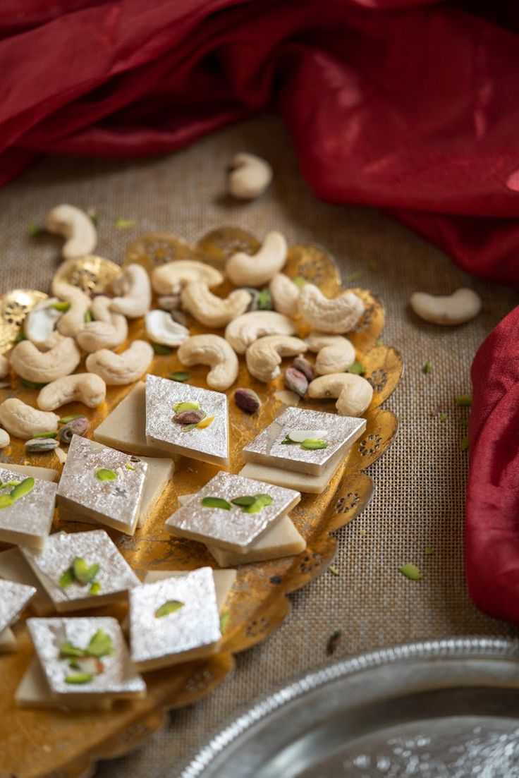 Kaju Katli Sweets ( cashew )