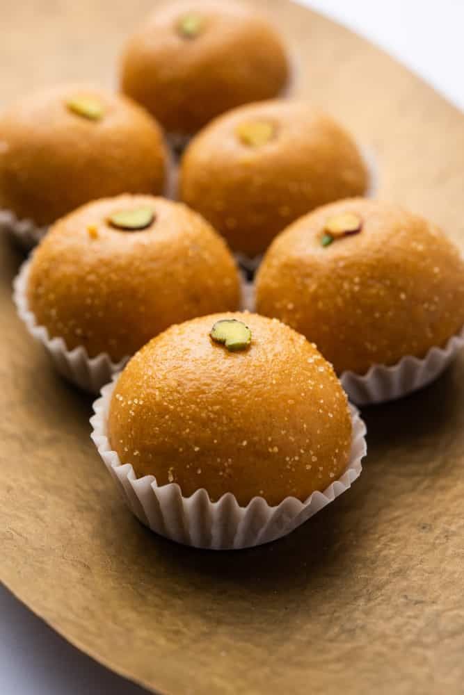 Classic Besan Ladoo