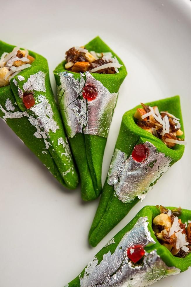   Kaju Paan Sweet Cones