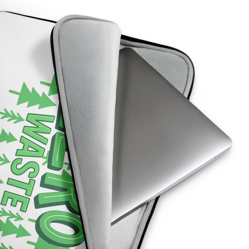 Housse d’ordinateur portable | "Going Zero Waste"