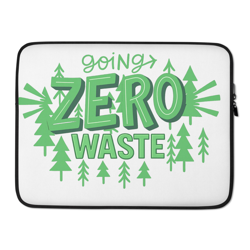 Housse d’ordinateur portable | "Going Zero Waste"