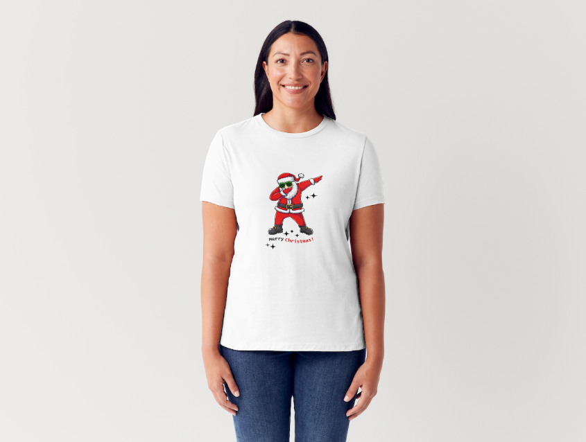 T-shirt Père Noël Dabbing