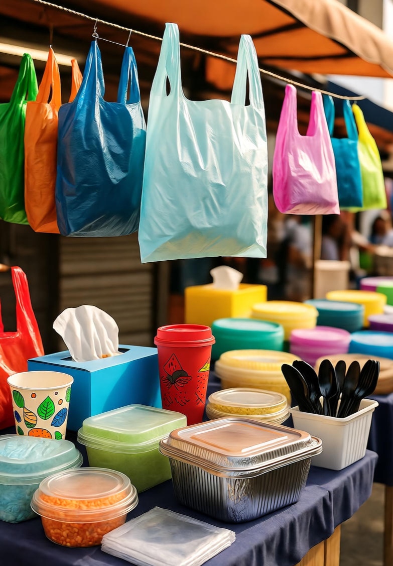 Black Heavy Duty Plastic Spoons