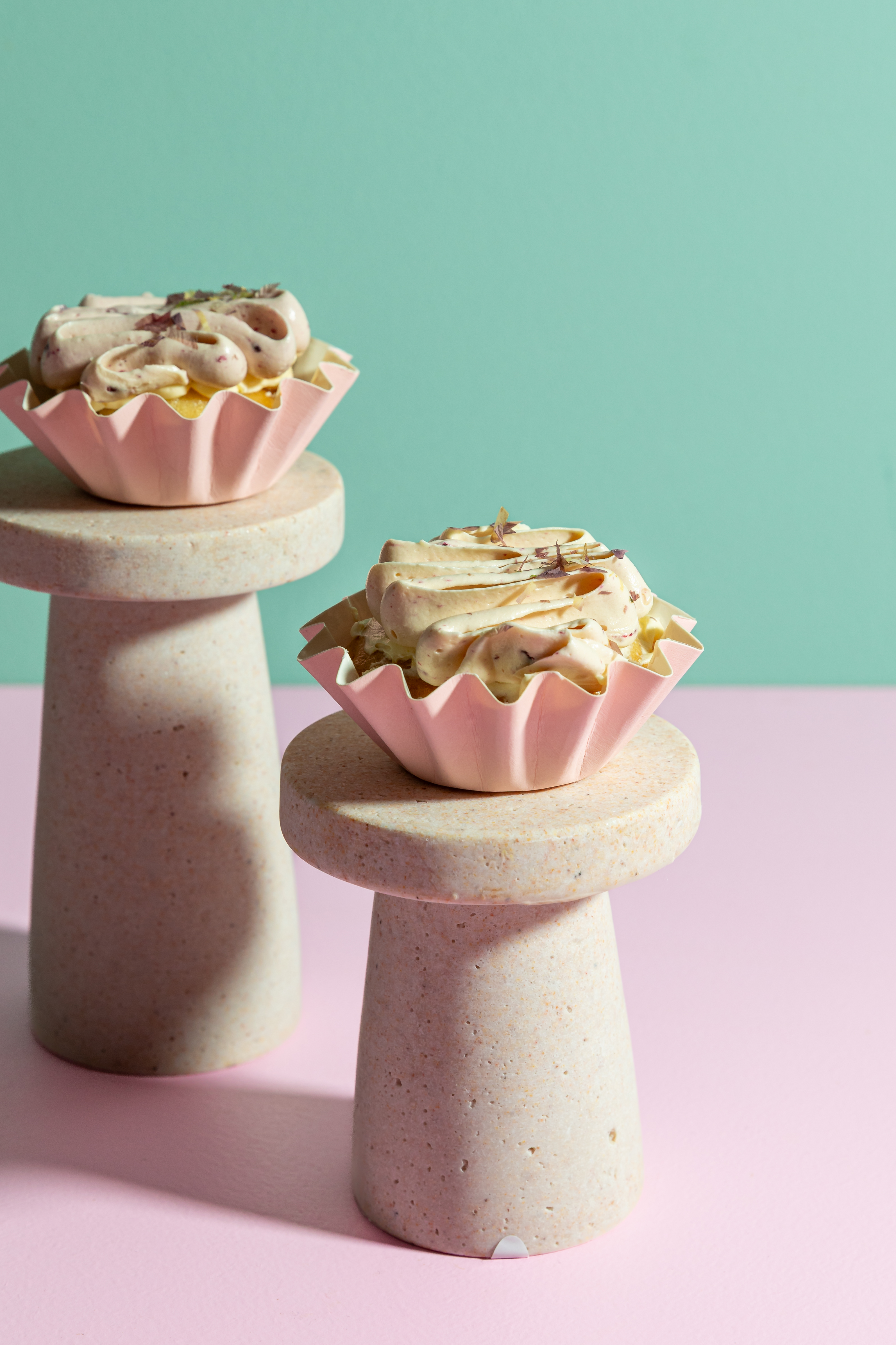 Almond Berry Bliss Cupcake