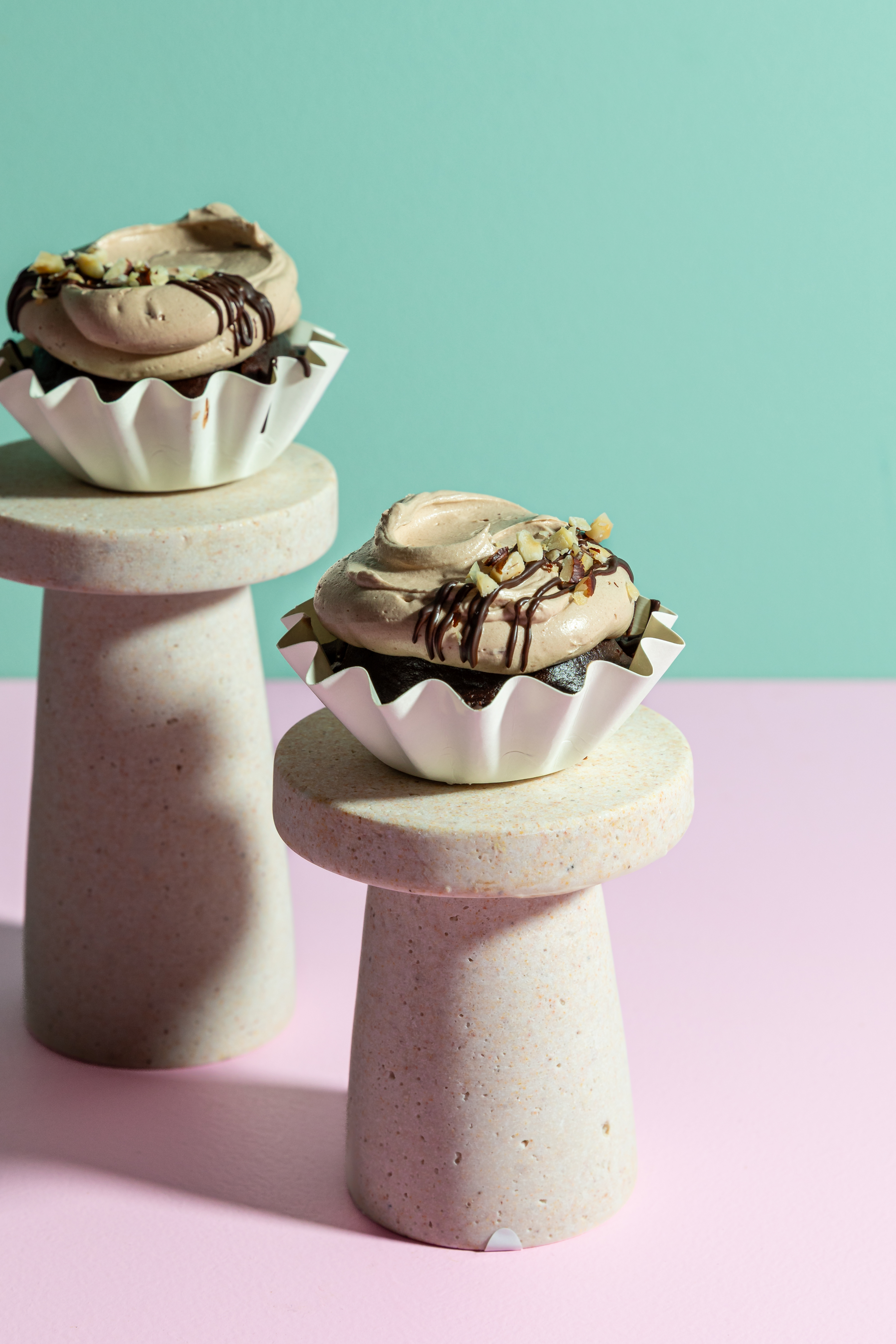 Hazelnut Crunch Cupcake