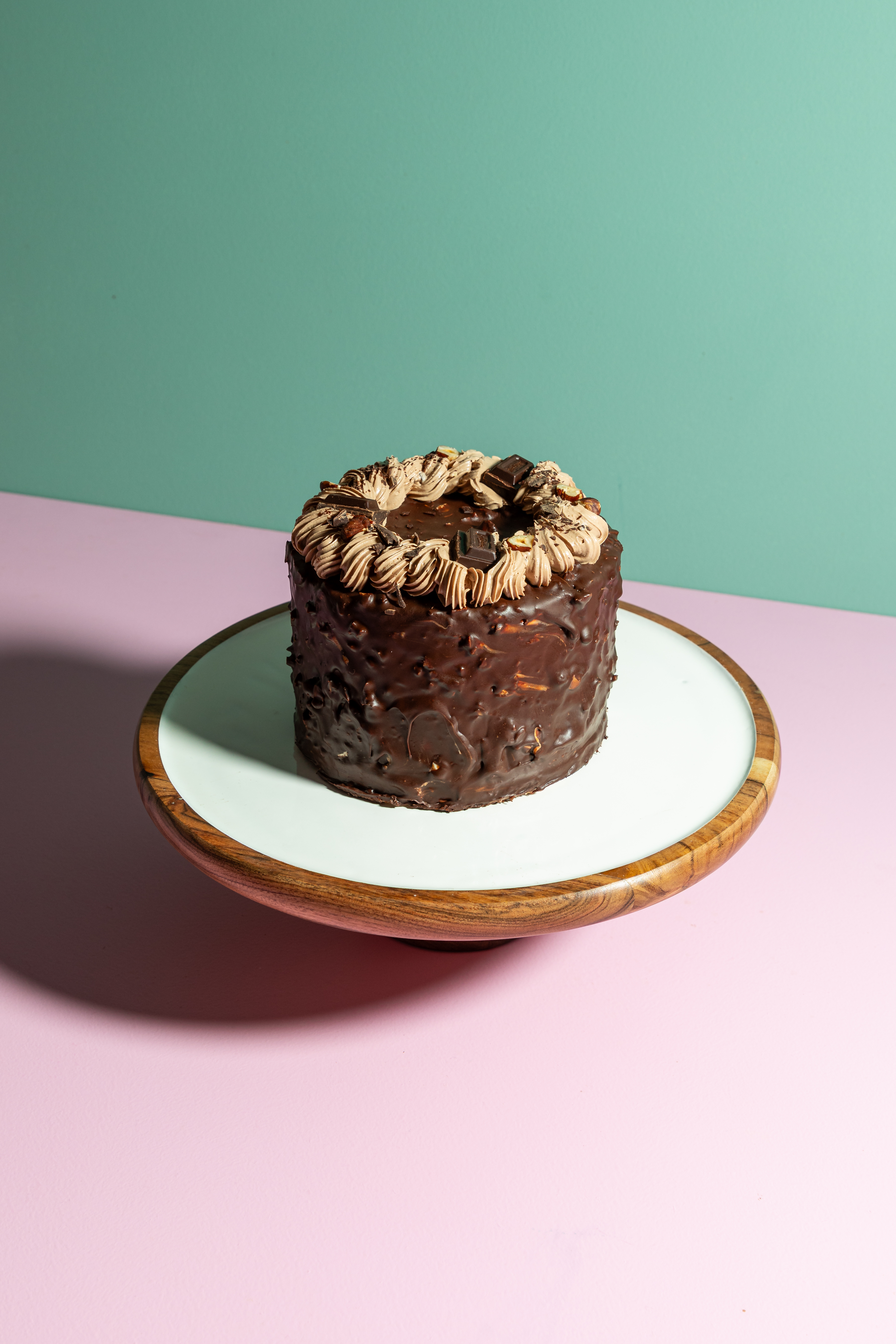 Hazelnut Crunch Cake