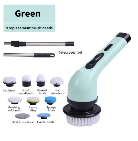 Electric Cleaning Brush Set
